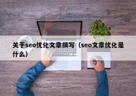 关于seo优化文章撰写（seo文章优化是什么）