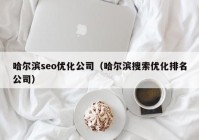 哈尔滨seo优化公司（哈尔滨搜索优化排名公司）