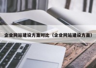 企业网站建设方案对比（企业网站建设方面）