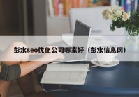 彭水seo优化公司哪家好（彭水信息网）